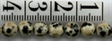 Jaspis Dalmatiner 6 mm rund glat